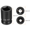 sourcing map 4 Point Square Socket 1/2" Drive 14mm Metric