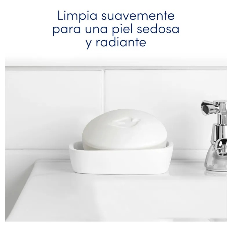 Dove Jabón Barra Crema Humectante 4x90