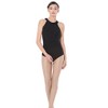 ModLatBal Leotardo para mujer con cuello halter, elastano, algodón, ballet,
