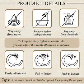 Gold Hoop Earrings Set for Women, 14K Gold Plated Small Gold Earrings Sets for Multiple Piercing, Hypoallergenic Chunky Gold Earrings Set for Women (Gold-A)