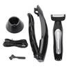 Bewinner Multifunctional Chest Back Razor for Men, Wet Body Razor