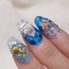 Goldfish and Sea Handmade Nail Tips - Points / 금붕어와