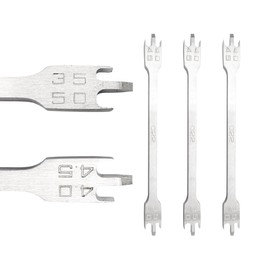 ARTMAN INSTRUMENTS Dental Orthodontic Bracket Height Gauge – .022" Positioning Height Gauge with 3.5" & 5", 4" & 4.5" Precision Tool for Bracket Placement, Alignment, and Adjustments