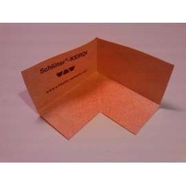 Schluter Systems Kereck/fi 2 Kerdi Inside Waterproofing Corner, 4 Mil Thickness, Pack of 2