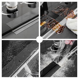 YIZHI Clear Caulk Tape Waterproof Self Adhesive Tape 2" x 16.4Ft Bathtub Sealant Tape Caulking Tape for Bathroom Shower Toilet Sealing Strip Anti-Grease Caulk for Kitchen Floor Wall Edge Protector