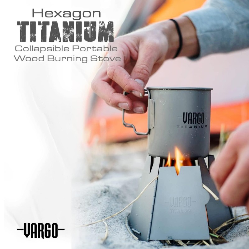 Vargo Hexagon Wood Stove