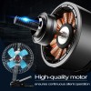 XUKEY 6'' 12V Car Auto Summer Cooling Oscillating Fan Travel