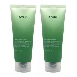 Anua 아누아 어성초 피지쏙 모공 폼 150ml 2입 기획 Anua Eoseongcho Pore Cleansing Foam 150ml 2ea Set