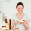 Bread Slicer, Manual Folding Bread Slicer, Foldable Adjustable Bread Cutter