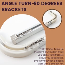 MF016W-Curtain Track Accessories (ANGLETURN)