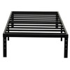Wulanos Twin Size Bed Frame, 3500lbs Heavy Duty Metal Platform
