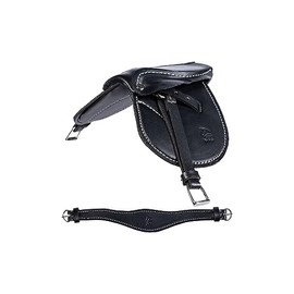 HKM Cuddle Pony Saddle Black One Size