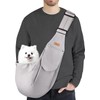 CUBY Puppy Dog Carrier, Adjustable Reversible Pet Sling Carrier for