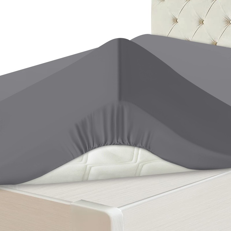 Hafaa Single Fitted Sheet – Easy Care 25 cm Deep