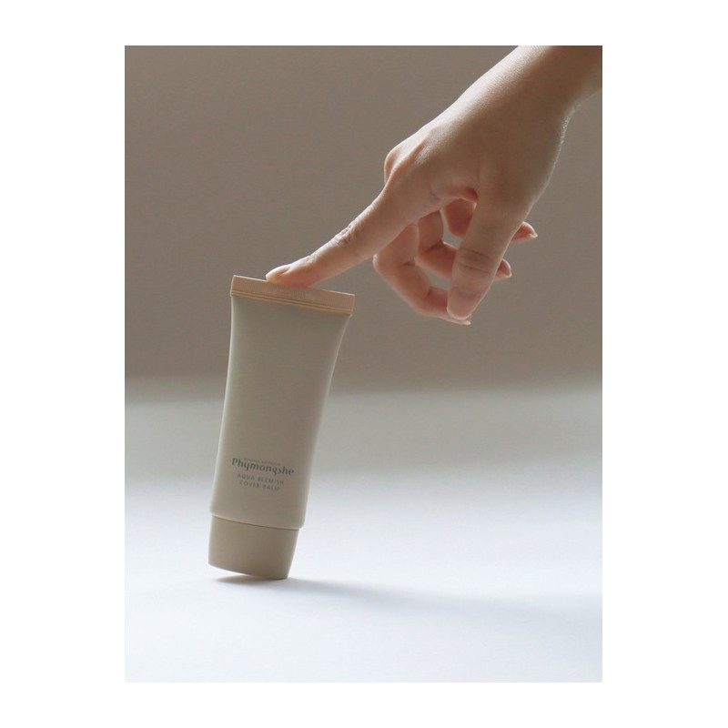 Pimonche Aqua Blemish Cover Balm 50ml (NEW Neutral Soft Beige
