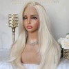 Aisom 613 Platinum Blonde Wig Synthetic Lace Front Wigs Pre
