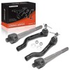 A-Premium Set of 4, Front Inner & Outer Tie Rod