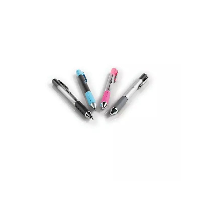 Tul Retractable Gel Pens, Bullet Point, 0.7 mm, Gray Barrel,