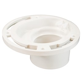 3 X 4 PVC 4 Way Overall Size Closet Flange