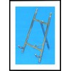 Brass Easels, Decorative Display Easels (7 Inches High)