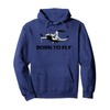 Born To Fly Drone Mini Pullover Hoodie