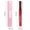 evpct 1Pcs Wine Red Matte to Glitter Liquid Lipstick Lip