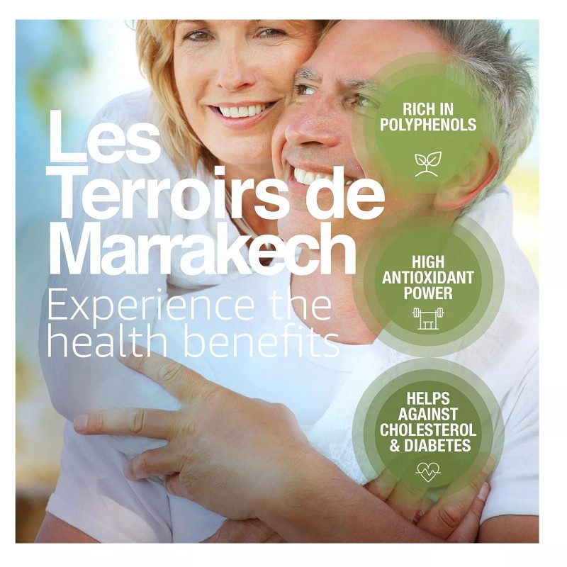 LES TERROIRS DE MARRAKECH Moroccan Organic Extra Virgin Olive Oil,