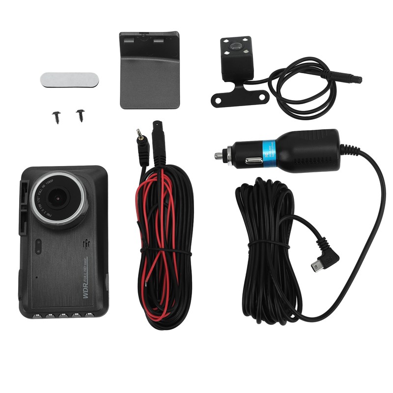 X5 4 Inch Car Dash Cam HD 1080P Front Rear
