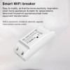 5Pcs WiFi and BT Smart Switch 10A 2200W Dual-Mode On/Off