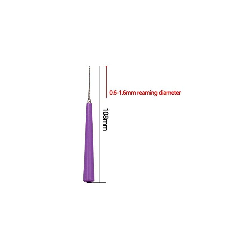 2Pcs Diamond Tipped Bead Reamer Pearl Beading Hole Enlarger Craft