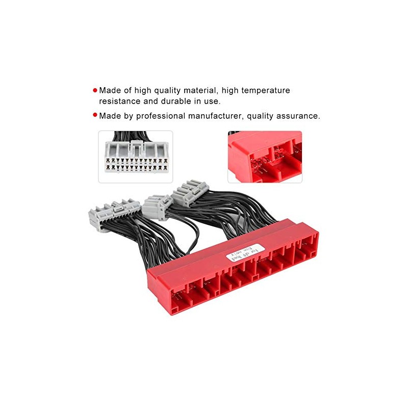 Duokon OBD2A to OBD1 Jumper ECU Conversion Wiring Harness Assembly for