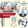 4 Pack Stainless Steel Spring and Washer Suitable for Kitchen