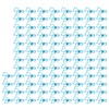 100Pcs Cat Binder Clamps Cute Kitten Shape Strong Clamping Durable