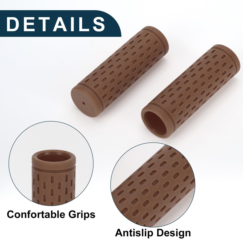 TUCKBOLD Bike Handlebar Grips Covers 90mm Long Lightweight | Bicycle
