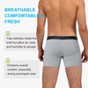 IRISMORII IRISMORII Washable Mens Leakproof Incontinence Underwear Bladder Leak Protection