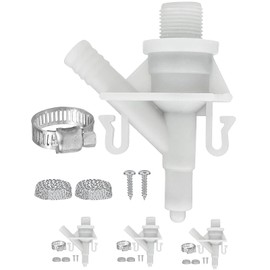 4 Pack 385311641 RV Toilet Water Valve Kit, Replacement Parts Fit for 300, 301, 310, 311, Camper Trailer