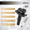 AISHAN Set of 4 Ignition Coil Pack and Iridium Spark