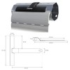 casmartis Roller Shutter Suspension Spring with Felt Coating for Scratch