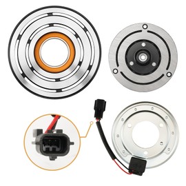 TORCHTREE AC Compressor Clutch Kit Pulley Coil - Compatible with 2005-2009 2009-2014 Maxima 3.5L, 2009-2014 Murano 3.5L, 2011-2014 Quest 3.5L 68671