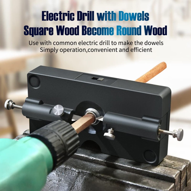 Self Centering Dowel Jig Kit-6/8/10/12mm Wood Dowel Hole Drill Guide
