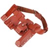 5in1 Leather Tool Belt Pouch Scaffolding Leather Tool Belt Tool