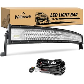 Willpower 42 Inch Curved LED Light Bar 540W Offroad Driving Light