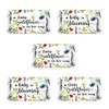 60 Wildflower Baby Shower Mini Candy Bar Wrapper, Baby in