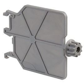 Holding Plate, for Protective Cover | 19" Equipment/Cabinet Rack Accessories DIN MOUNTING Rail ENCLOSURES/Cabinet Racks, 1 X Qty - CSP1