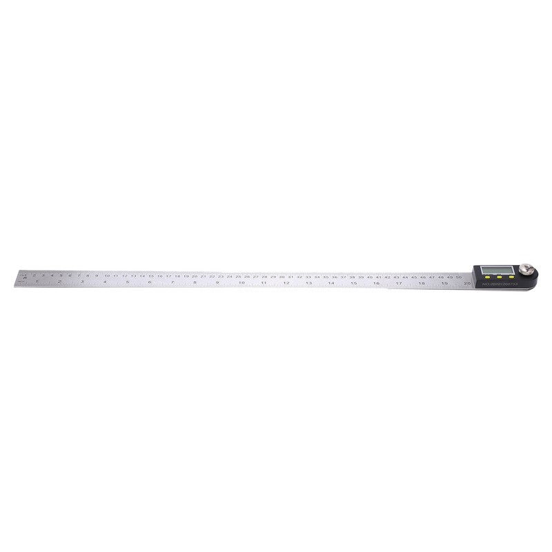 0‑500mm Digital Angle Finder Ruler 0‑360° LCD Protractor Angle Gauge