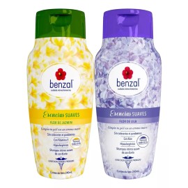 Benzal Jabón Íntimo Benzal Kit Esencias Suaves