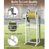 Garbuildman Ground Mount Garden Hose Reel Holds 125 Feet of