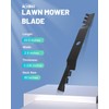 ACEBRI Gator Mower Blade 60'' for Kubota K5647-34330 K5647-34340 70000-25001,for