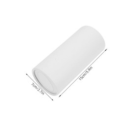 FRCOLOR 4pcs Portable Car Cylinder Tissue Holder Refillable Napkin Box for Cup Holders Soft Tissues for Cars Trucks Offices Travel Home Decor Versatile Use for Neat Spaces