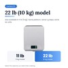 Digital Kitchen Scale, 1g Precision Food Scale with LED Display,